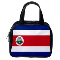 National Flag Of Costa Rica Classic Handbag (one Side) by abbeyz71