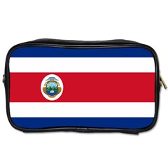 National Flag Of Costa Rica Toiletries Bag (two Sides) by abbeyz71