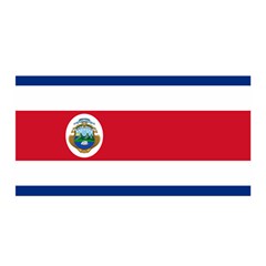 National Flag Of Costa Rica Satin Wrap by abbeyz71