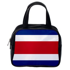 National Flag Of Costa Rica Classic Handbag (one Side) by abbeyz71