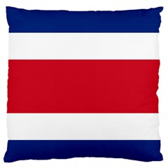 National Flag Of Costa Rica Standard Flano Cushion Case (one Side) by abbeyz71