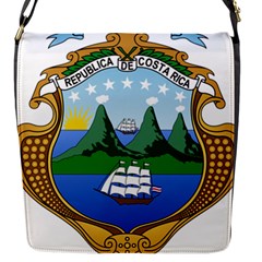 Coat Of Arms Of Costa Rica Flap Closure Messenger Bag (s) by abbeyz71