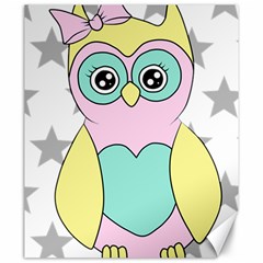 Sowa Child Owls Animals Canvas 20  X 24 