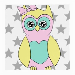 Sowa Child Owls Animals Medium Glasses Cloth (2 Sides)