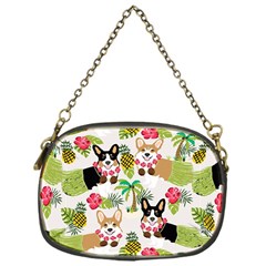 Corgis Hula Pattern Chain Purse (one Side) by Sapixe