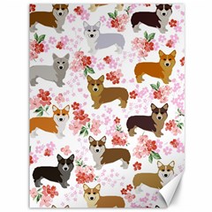 Corgis Corgi Pattern Canvas 36  X 48 