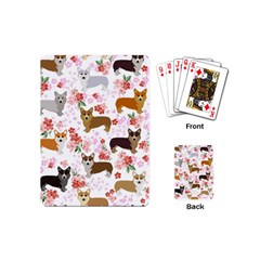 Corgis Corgi Pattern Playing Cards (mini)