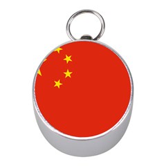 Flag Of People s Republic Of China Mini Silver Compasses by abbeyz71