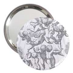 Angel Line Art Religion Angelic 3  Handbag Mirrors by Sapixe