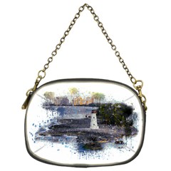 Lighthouse Art Sea Ocean Vintage Chain Purse (one Side) by Sapixe