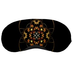 Fractal Stained Glass Ornate Sleeping Mask