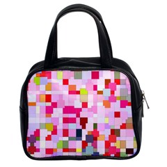 The Framework Paintings Square Classic Handbag (two Sides) by Sapixe