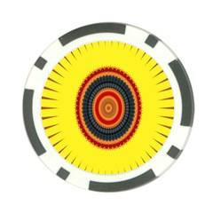 Art Decoration Wallpaper Bright Poker Chip Card Guard