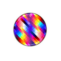 Abstract Background Colorful Pattern Hat Clip Ball Marker