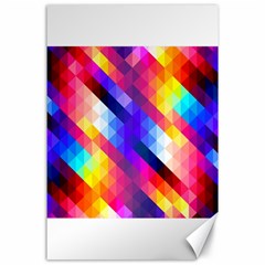 Abstract Background Colorful Pattern Canvas 24  x 36 