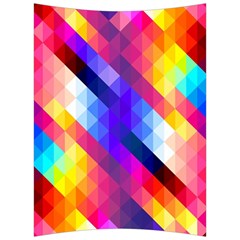 Abstract Background Colorful Pattern Back Support Cushion