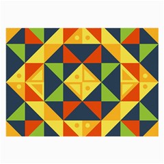 Background Geometric Color Large Glasses Cloth by Sapixe