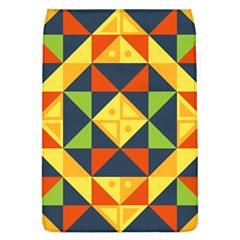 Background Geometric Color Removable Flap Cover (l)