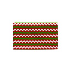 Christmas Paper Scrapbooking Pattern Cosmetic Bag (xs) by Sapixe