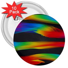 Colorful Background 3  Buttons (10 Pack) 