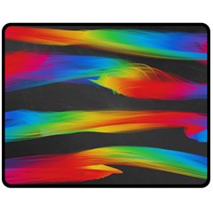 Colorful Background Fleece Blanket (medium) 