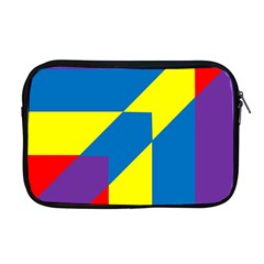 Colorful Red Yellow Blue Purple Apple Macbook Pro 17  Zipper Case