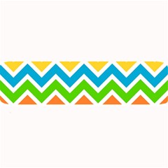 Chevron Pattern Design Texture Large Bar Mats by Sapixe