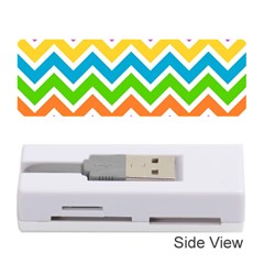 Chevron Pattern Design Texture Memory Card Reader (stick) by Sapixe