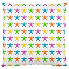 Star Pattern Design Decoration Large Cushion Case (one Side)