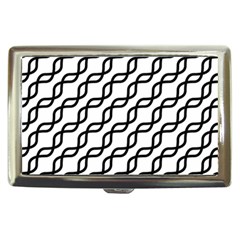 Diagonal Stripe Pattern Cigarette Money Case