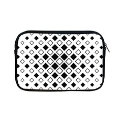 Square Diagonal Pattern Monochrome Apple Ipad Mini Zipper Cases