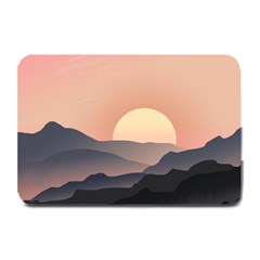 Sunset Sky Sun Graphics Plate Mats by HermanTelo