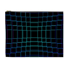 Texture Lines Background Cosmetic Bag (XL)
