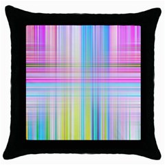 Texture Abstract Squqre Chevron Throw Pillow Case (black)