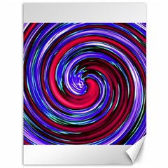 Swirl Vortex Motion Canvas 36  X 48  by HermanTelo