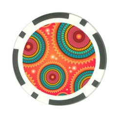 Texture Mosaic Pink Poker Chip Card Guard (10 Pack) by HermanTelo