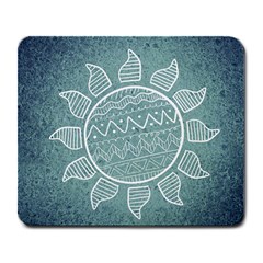 Sun Abstract Summer Large Mousepads by HermanTelo