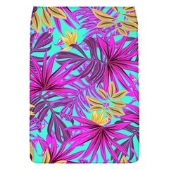 Tropical Greens Pink Leaves Removable Flap Cover (s) by HermanTelo