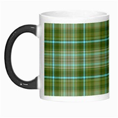 Vintage Green Plaid Morph Mugs