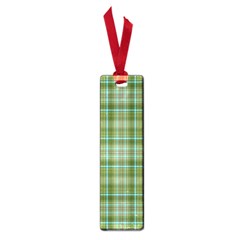 Vintage Green Plaid Small Book Marks