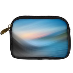 Wave Background Digital Camera Leather Case by HermanTelo