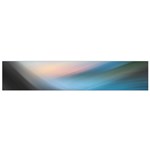 Wave Background Small Flano Scarf Front