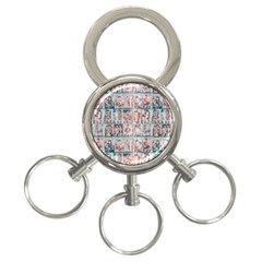 Asian Illustration Posters Collage 3-ring Key Chain by dflcprintsclothing