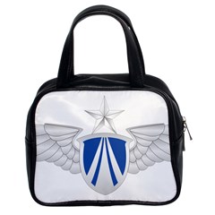 Emblem Of People s Liberation Army Air Force Classic Handbag (two Sides) by abbeyz71