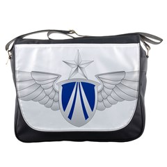 Emblem Of People s Liberation Army Air Force Messenger Bag by abbeyz71