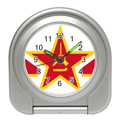 Roundel Of People s Liberation Army Air Force Travel Alarm Clock by abbeyz71