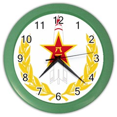 Badge of People s Liberation Army Rocket Force Color Wall Clock