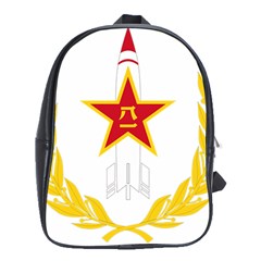 Badge Of People s Liberation Army Rocket Force School Bag (xl) by abbeyz71