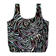 Stained Glass Full Print Recycle Bag (l)