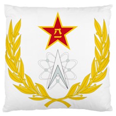 Badge Of People s Liberation Army Strategic Support Force Standard Flano Cushion Case (two Sides) by abbeyz71